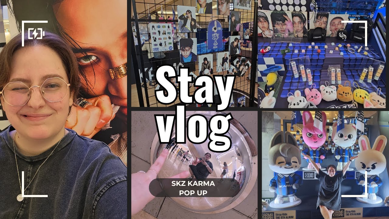 SKZ KARMA Pop-up MERCH HAUL♡