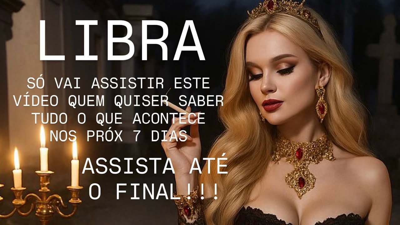 LIBRA ♎️ ASSISTA ANTES QUE SEJA TARDE! PRÓX 7 DIAS #tarot #libra #pickacard #horoscopo 