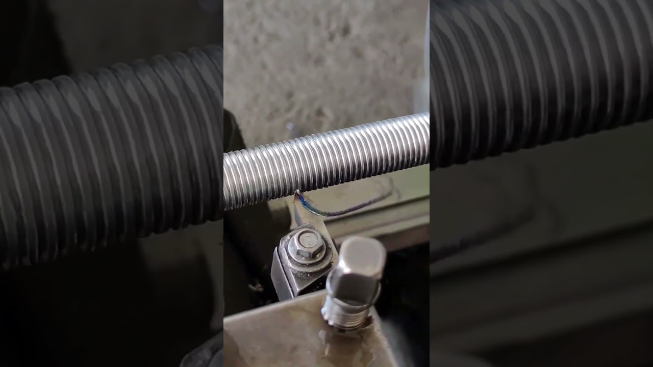Threaded rod tapping process- Good tools and machinery make work easy