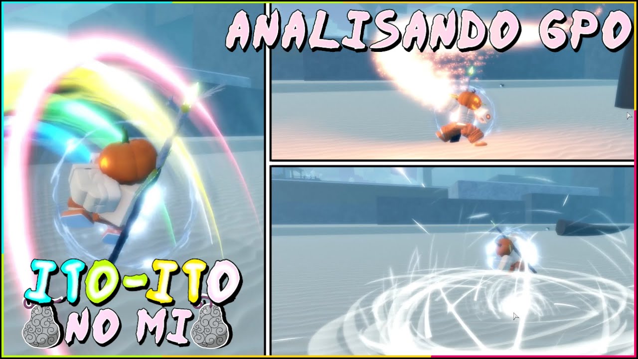 Ito Showcase | Analisando GPO | Demonio celestial Ataca!!! A Fruta do PvP absoluto.