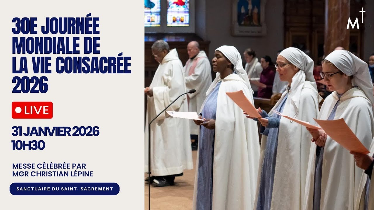 Célébration diocésaine de la Journée mondiale de la vie consacrée 2026