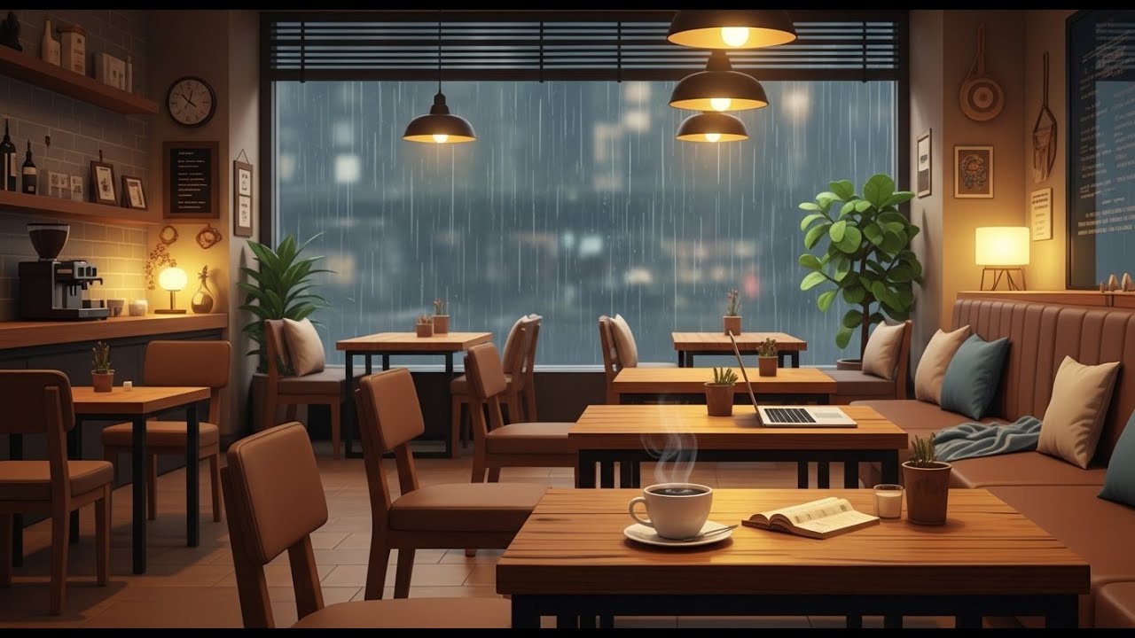 Cozy Café Jazz Lofi | Instrumental Chillhop