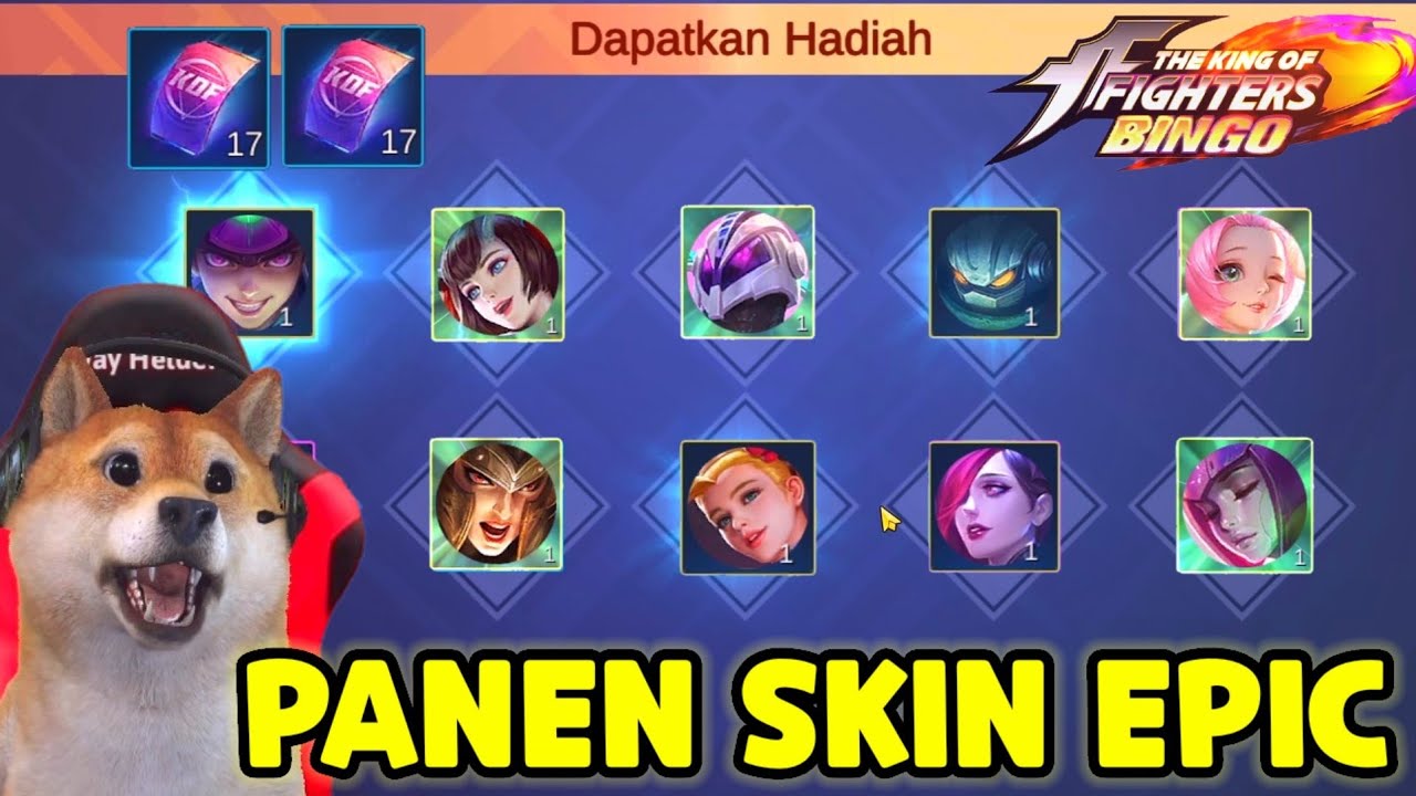 KOF RONDE 2 GRRTIS ! GUE PANEN BANYAK SKIN EPIC LIMITED - MONTOON BANGKRUT