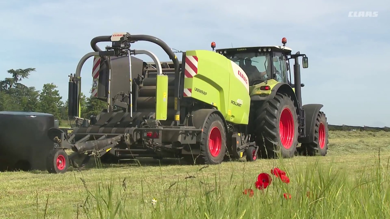 ROLLANT 454 455 UNIWRAP - Liage du film.