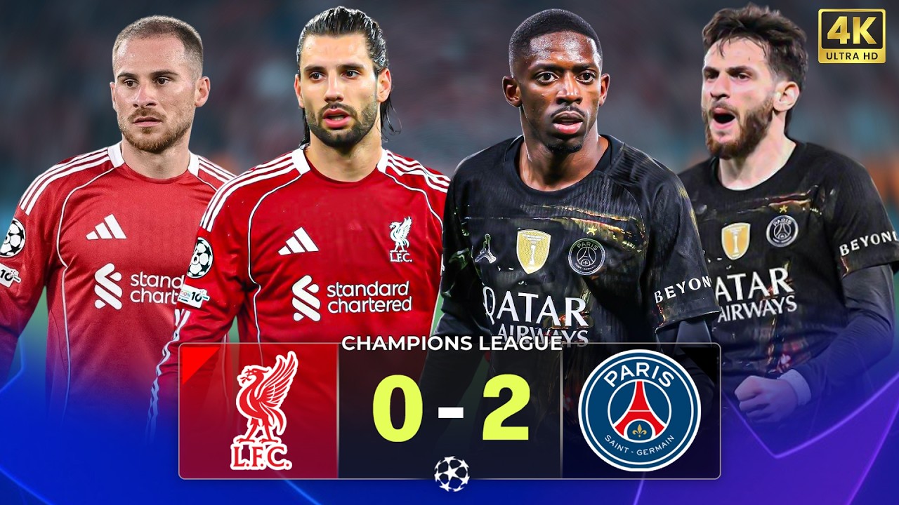 Liverpool Was Waiting for a Comeback&hellip; PSG Delivered a COLD Ending Instead 🥶🏟️ UCL 2026 [4K]