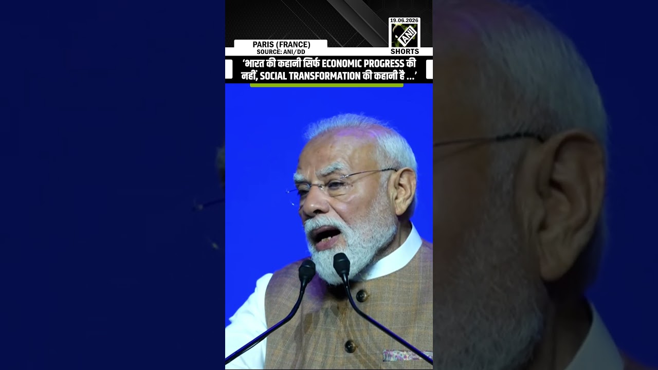 PM Modi says India fastest growing economy, exports 35x, social transformation & poverty decline!!