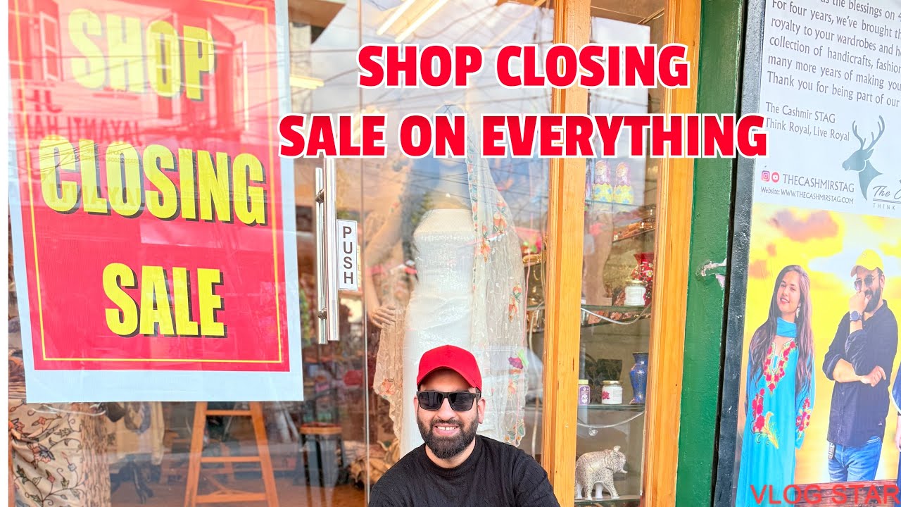 🔥 The Cashmir STAG Live Closing Sale – Huge Discounts on Kashmiri Clothing & Home Décor! 🛍️
