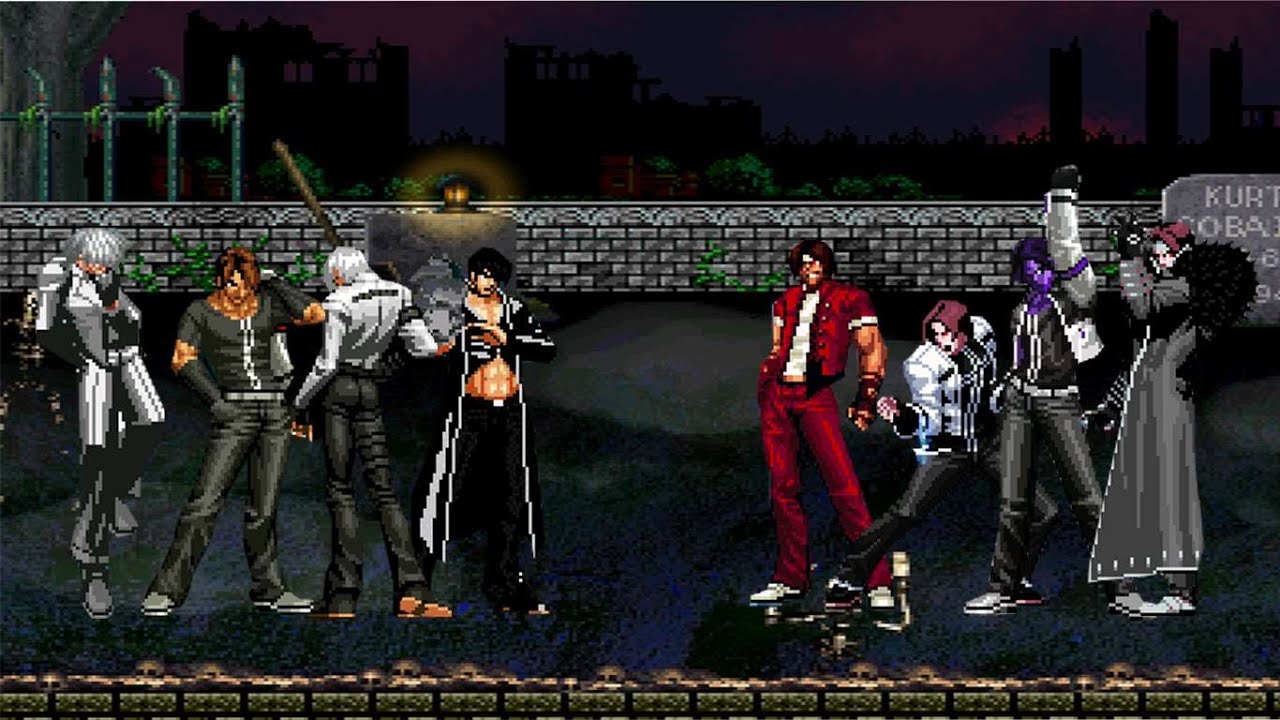 [KOF MUGEN] Original Kulou (ruben vanreenen) team VS Kyo team