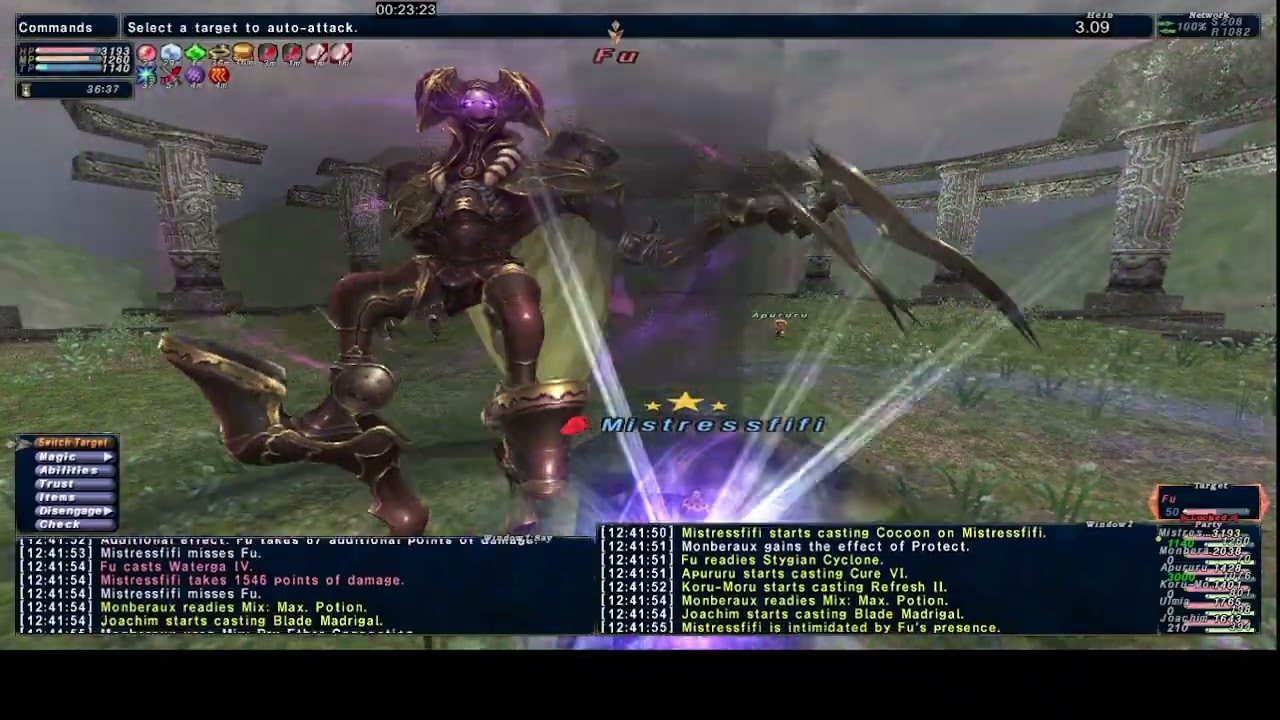 FFXI - Fu - BLU Solo (With Trust, No Campaign.)