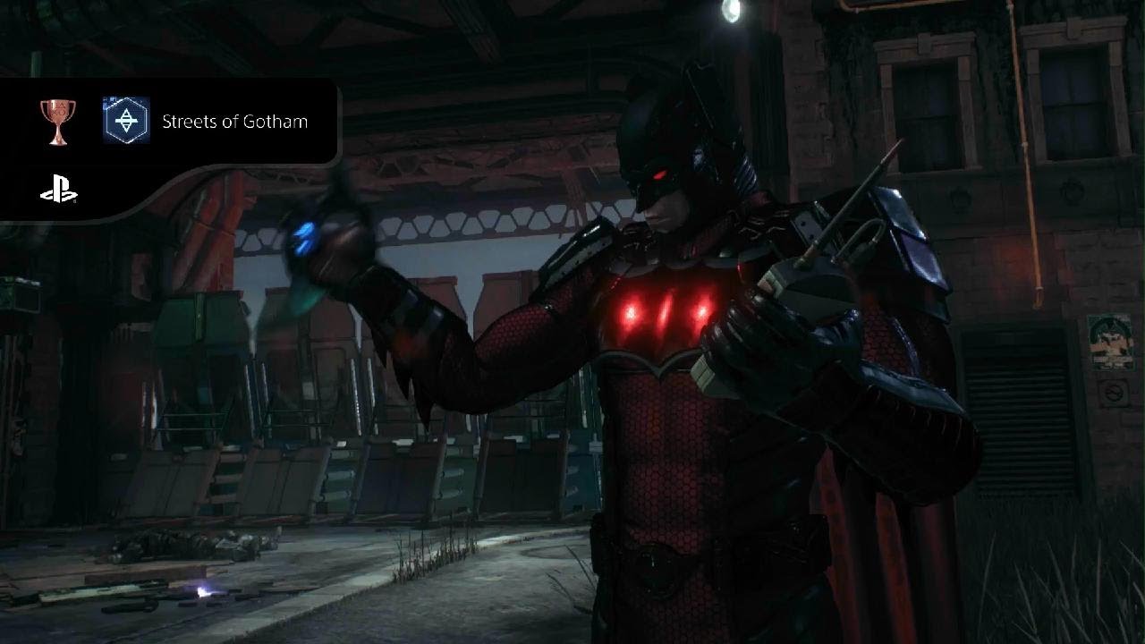 BATMAN: ARKHAM KNIGHT - Streets of Gotham (BRONZE Trophy)