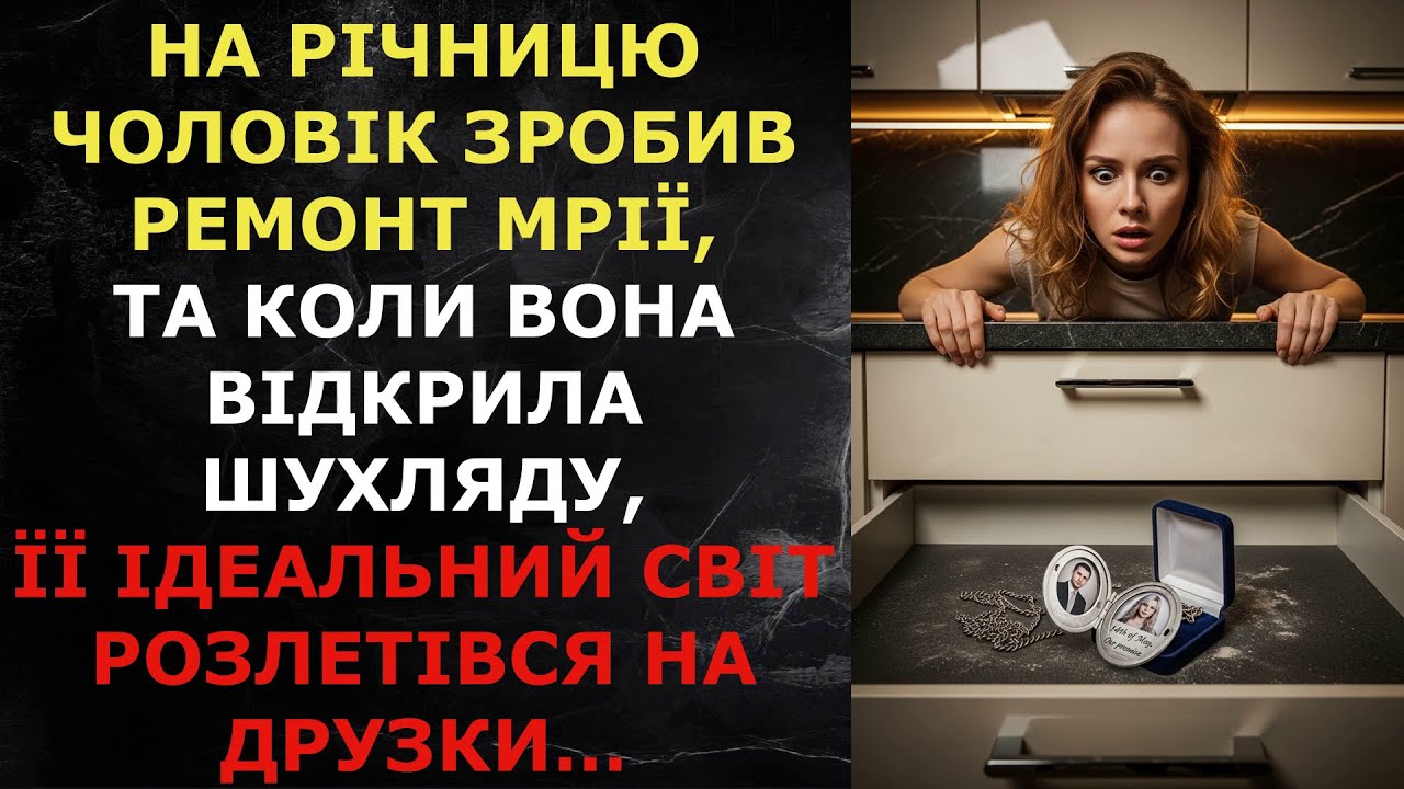 Чоловік зробив ремонт мрії та коли вона відкрила шухляду її ідеальний світ розлетівся на друзки…