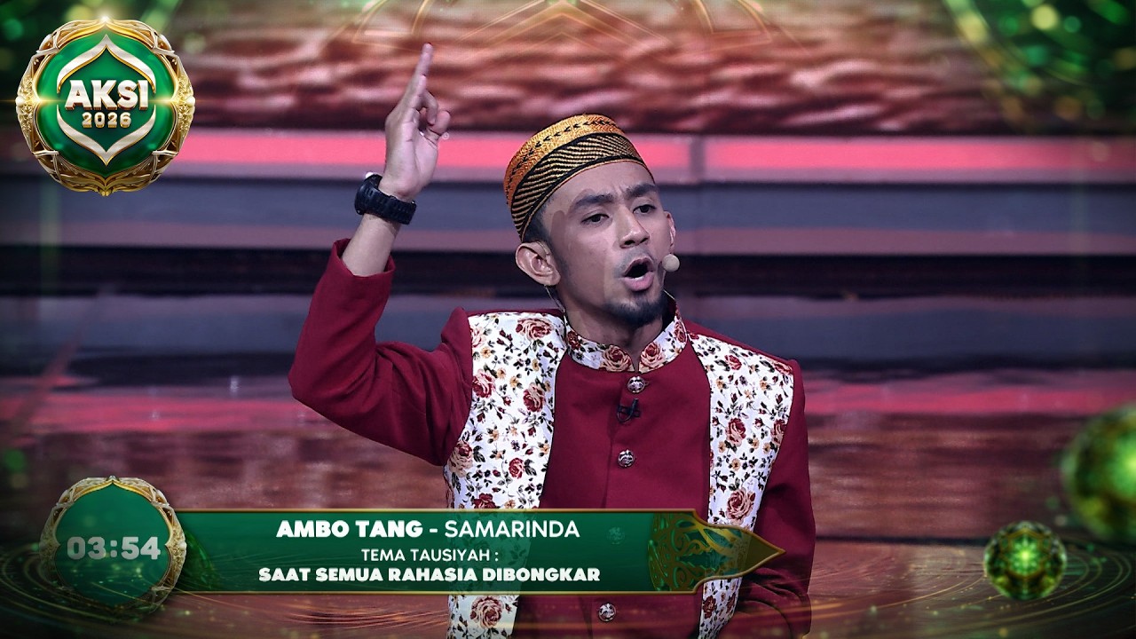 Yuk Merenung! Ambo Tang-Samarinda Ingatkan Allah Mengawasi 24 Jam | Aksi Indosiar 2026