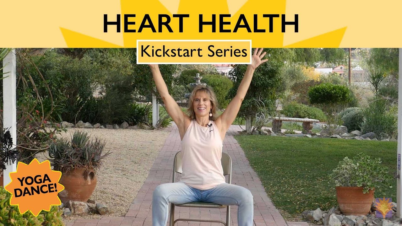 Heart Health! Boost Endurance & Energy – Kickstart Chair Yoga Therapy with Sherry Zak Morris,C-IAYT