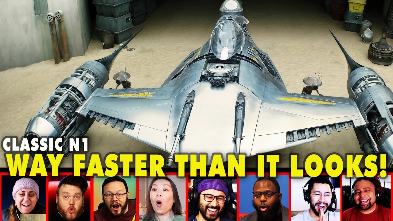 Reactors Reaction To Seeing Mando Brand New Starfighter On Boba Fett Episode 5 | Mixed Reactions