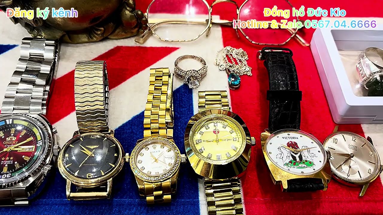 Ngày 27/2/2026 Còn mùng còn Tết em lên sóng lô hàng đồng hồ trang sức kính mắt hàng xưa độc đẹp ❤️