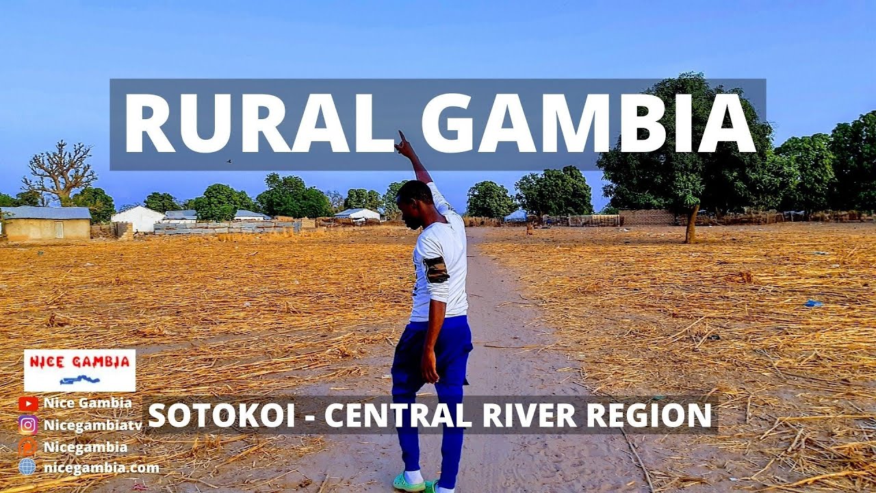 Rural Gambia - Sotokoi Central River Region in the Gambia