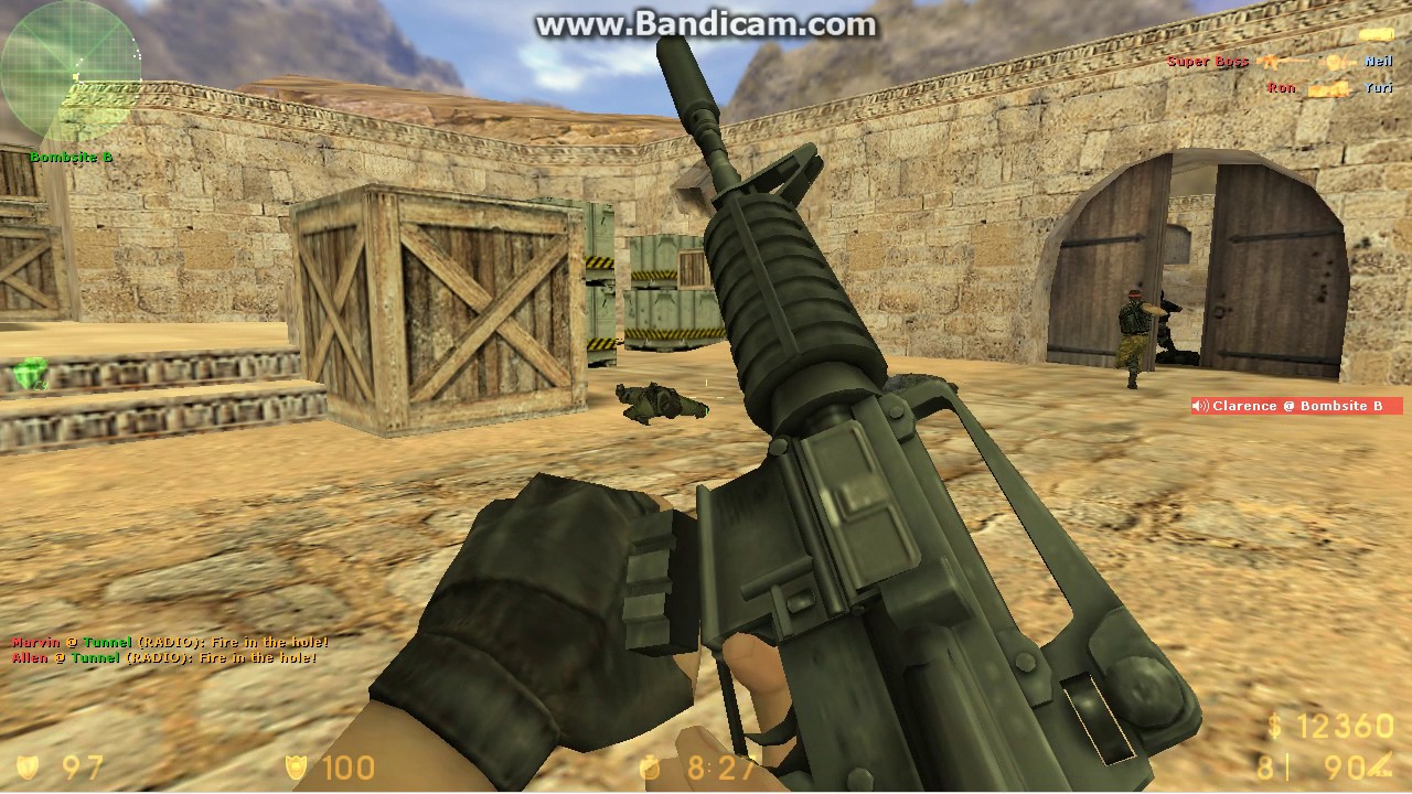 Counter strike 1.6 Gameplay de dust 2