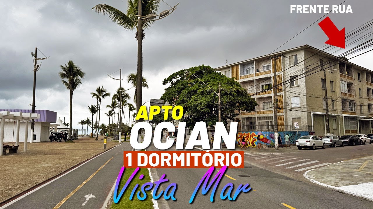 [Vendido] DSL145 🌊 Apartamento 1 dormitório Vista Mar em Praia Grande SP @MichelCamargo