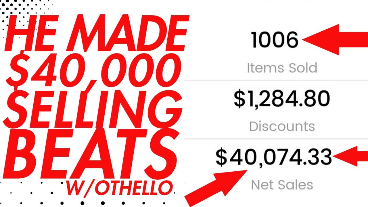 Type Beats Stopped Selling? Making $40,000 off Selling Beats Online and Beyond...