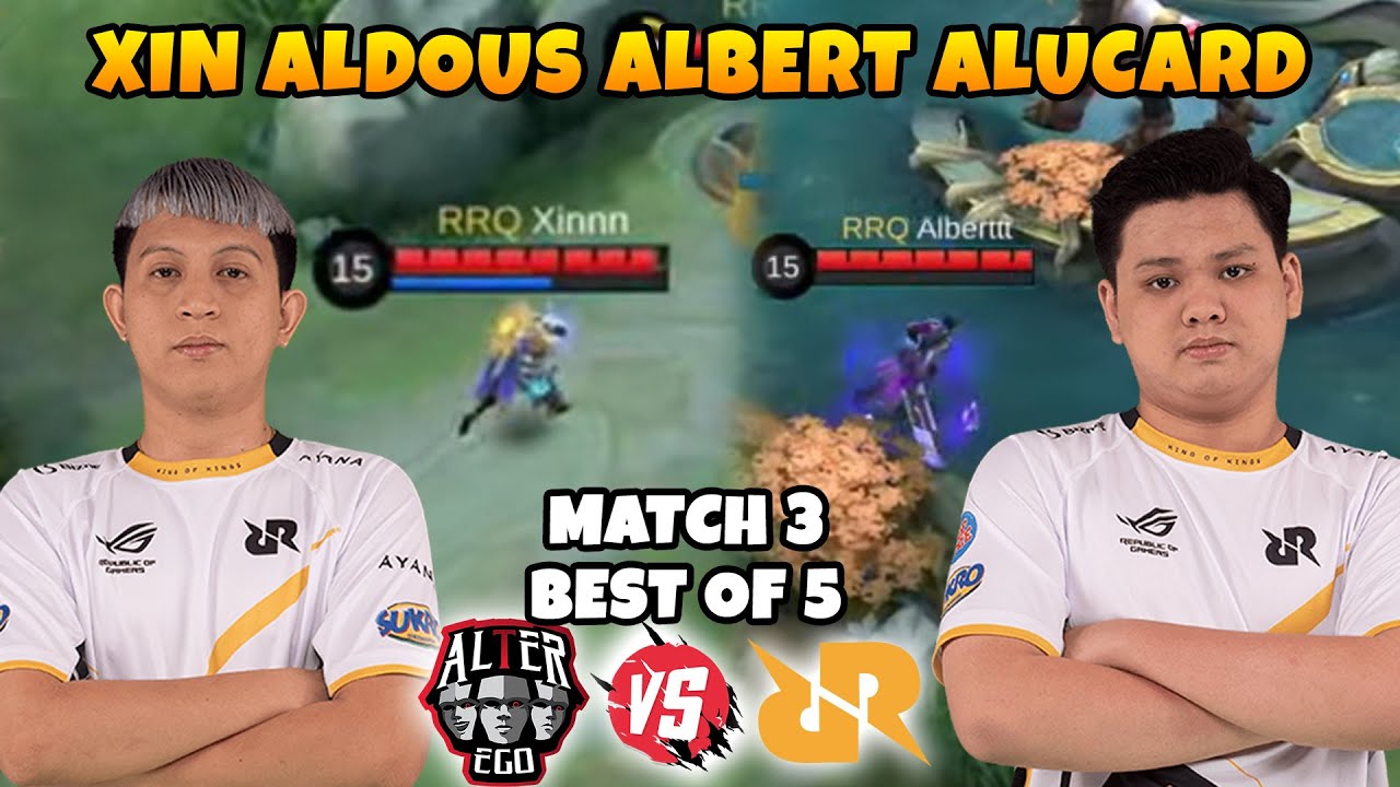 ALBERT PAKE ALUCARD?? BG XIN DI KASI ALDOUS LAGI?? INI YG BAKAL TERJADI!! MATCH 3 RRQ VS AE