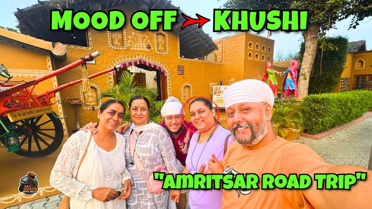 Simran Ka Mood Off🥺 → Amritsar Road Trip ne Khushi Wapas Laayi 🥰