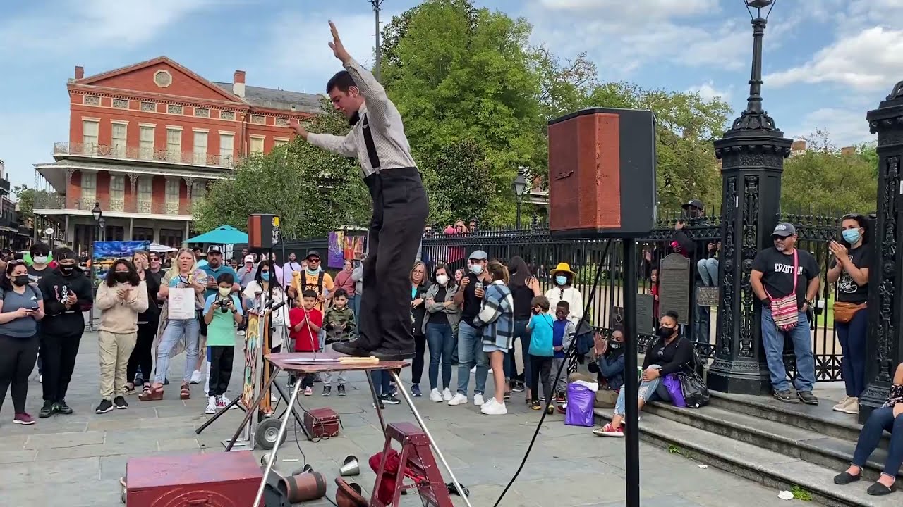 Jackson Square, New Orleans - Street Performer