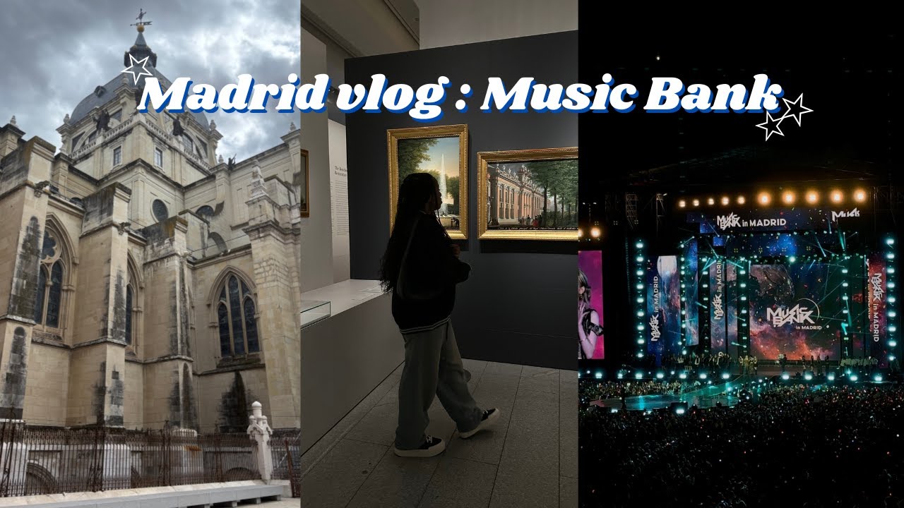 Madrid vlog : Music bank, visite de madrid!