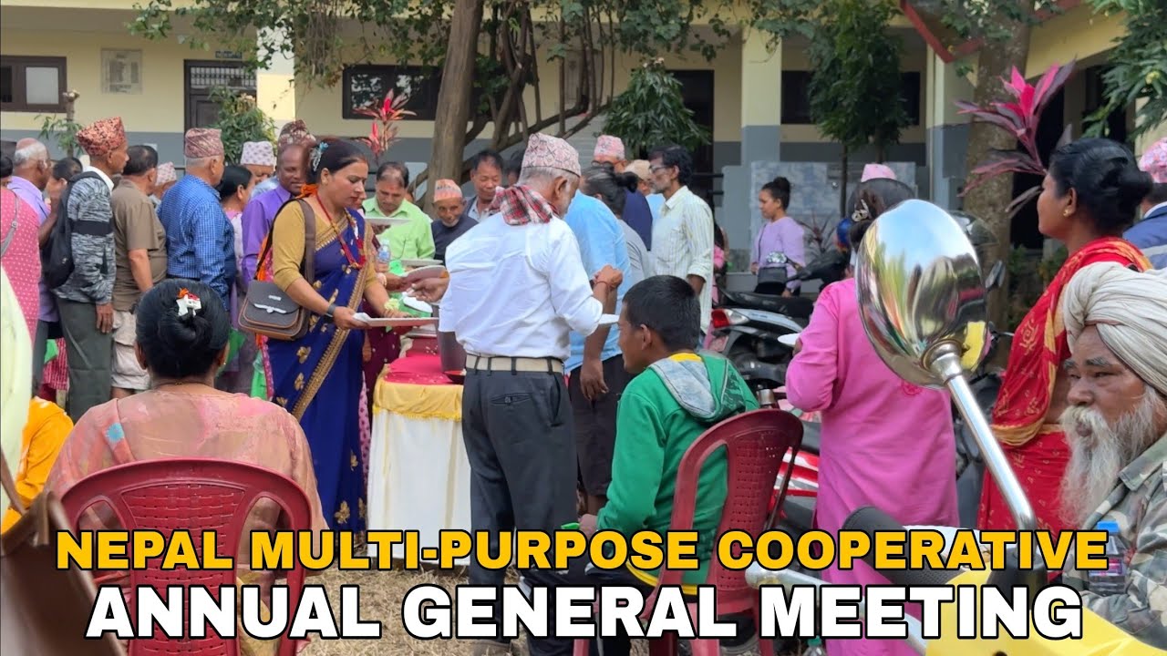 Annual General Meeting Of Nepal multipurpose co-operative Kakarvitta ☺️