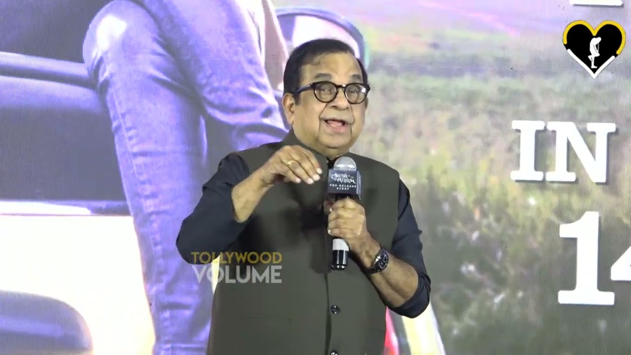 Brahmanandam Speech at SeethaPayanam Grand Pre-Release Event  |