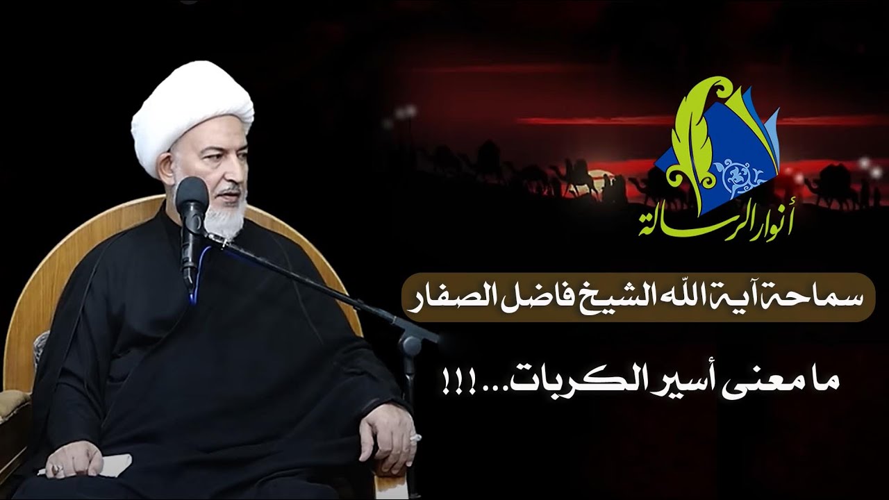 سماحة آية الله الشيخ فاضل الصفار - ما معنى أسير الكربات...!!!