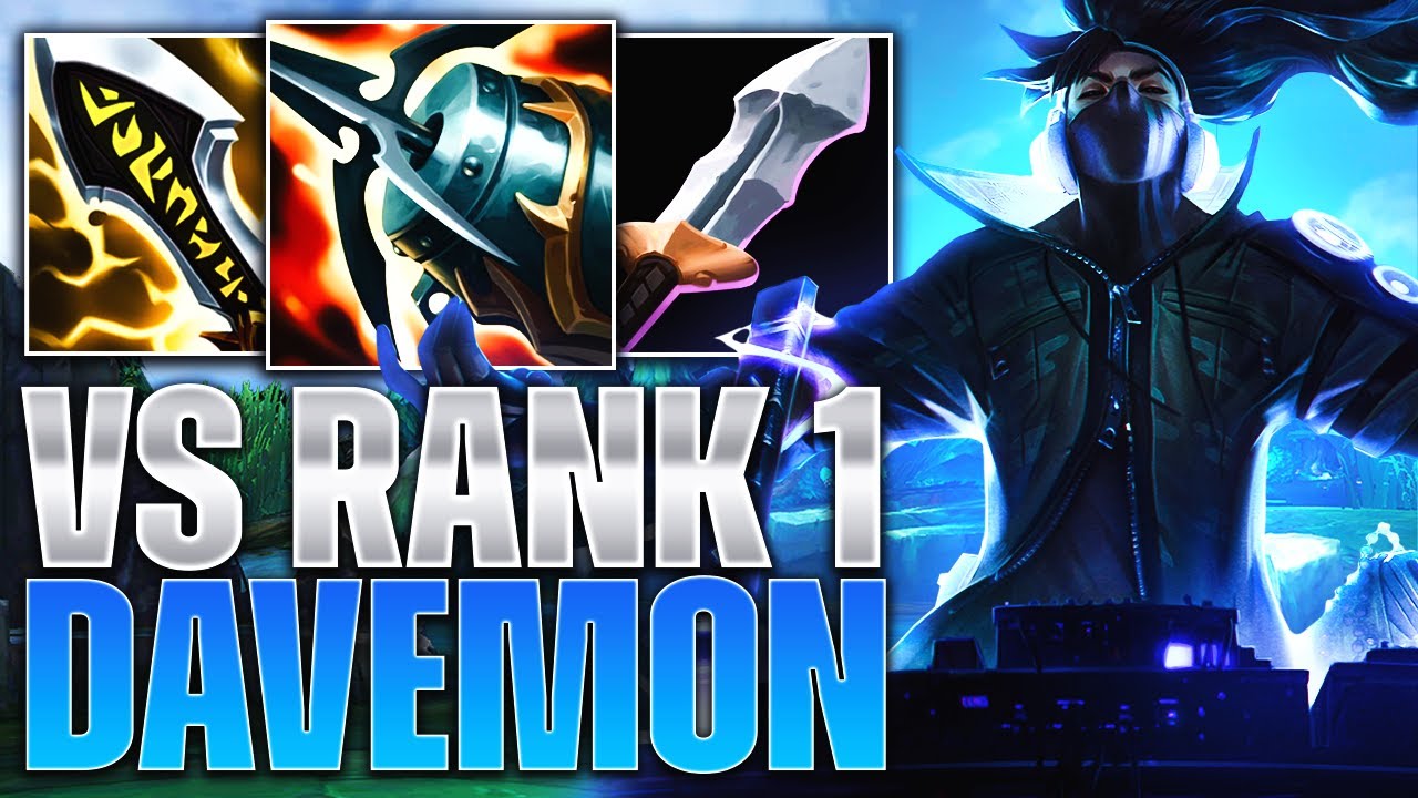 MY YASUO VS RANK 1 NA DAVEMON!