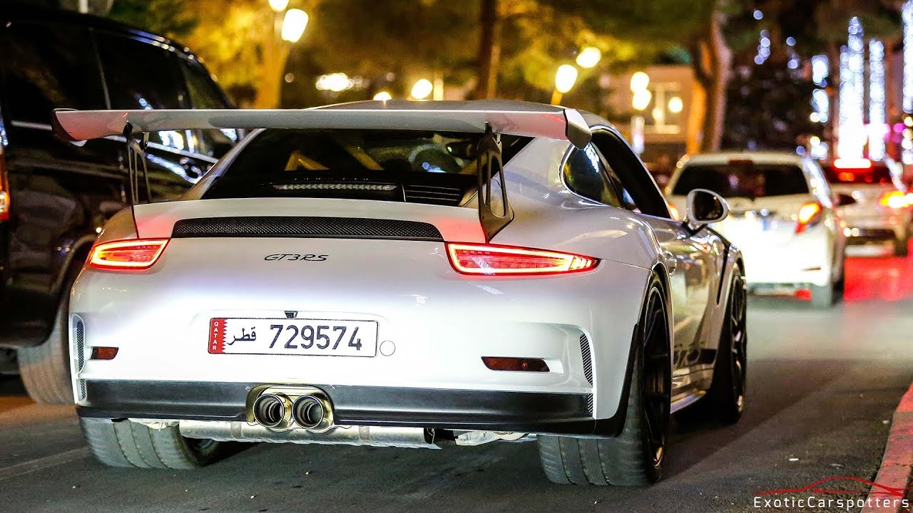 Porsche 991 GT3 RS w/ Akrapovic Exhaust driving in Monaco !