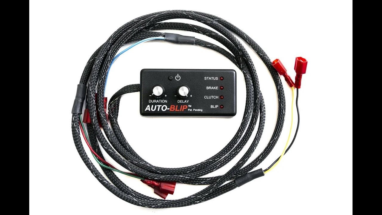 Auto Blip Install - C6 Corvette