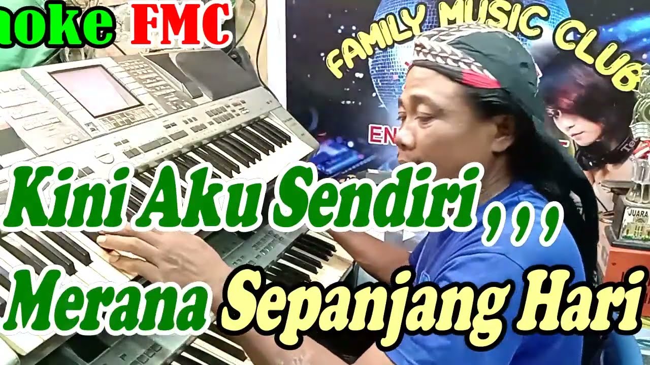 Kini Aku Sendiri Ida Laila Reggae | By Ria Bria || KARAOKE KN7000 FMC