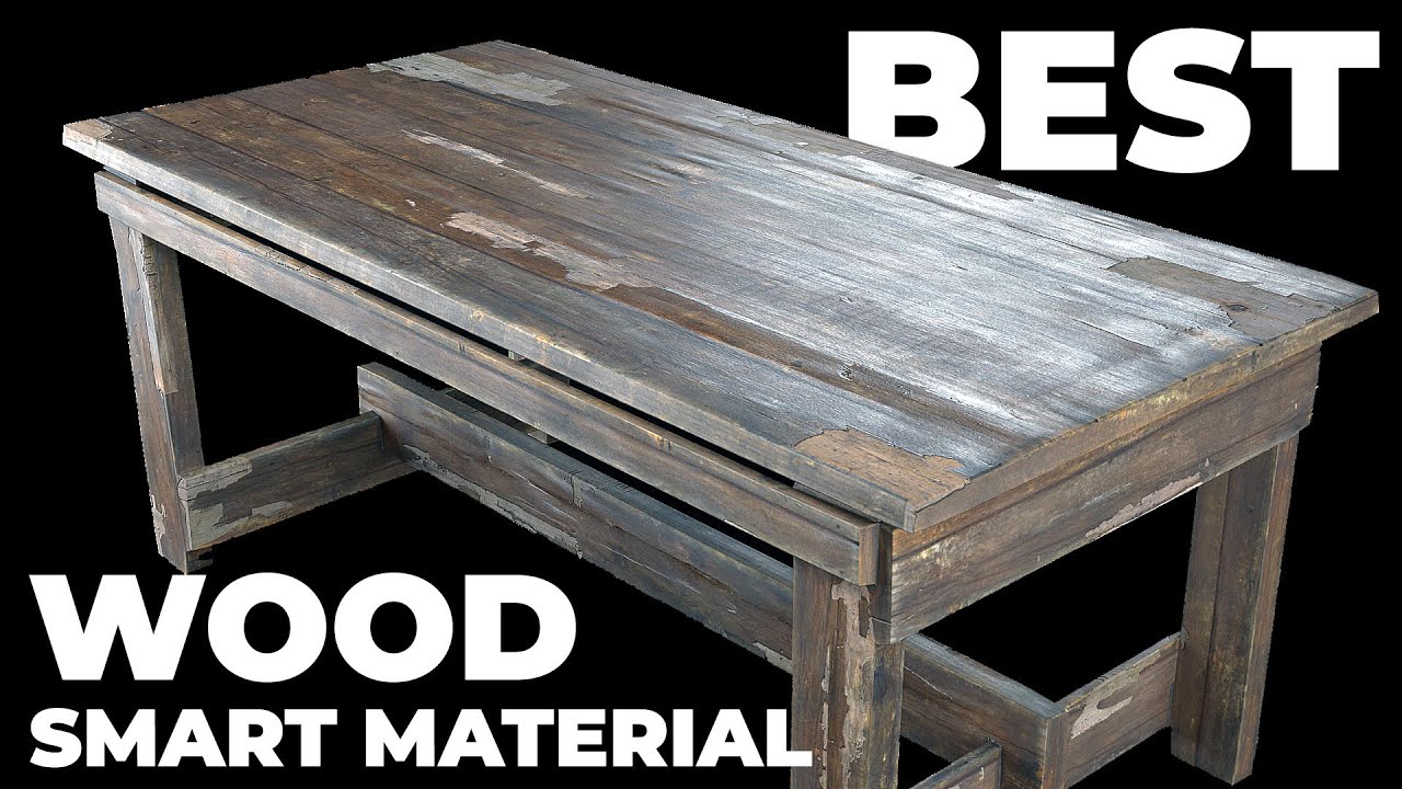 The BEST Wood Smart Material in Substance Painter – Full Tutorial