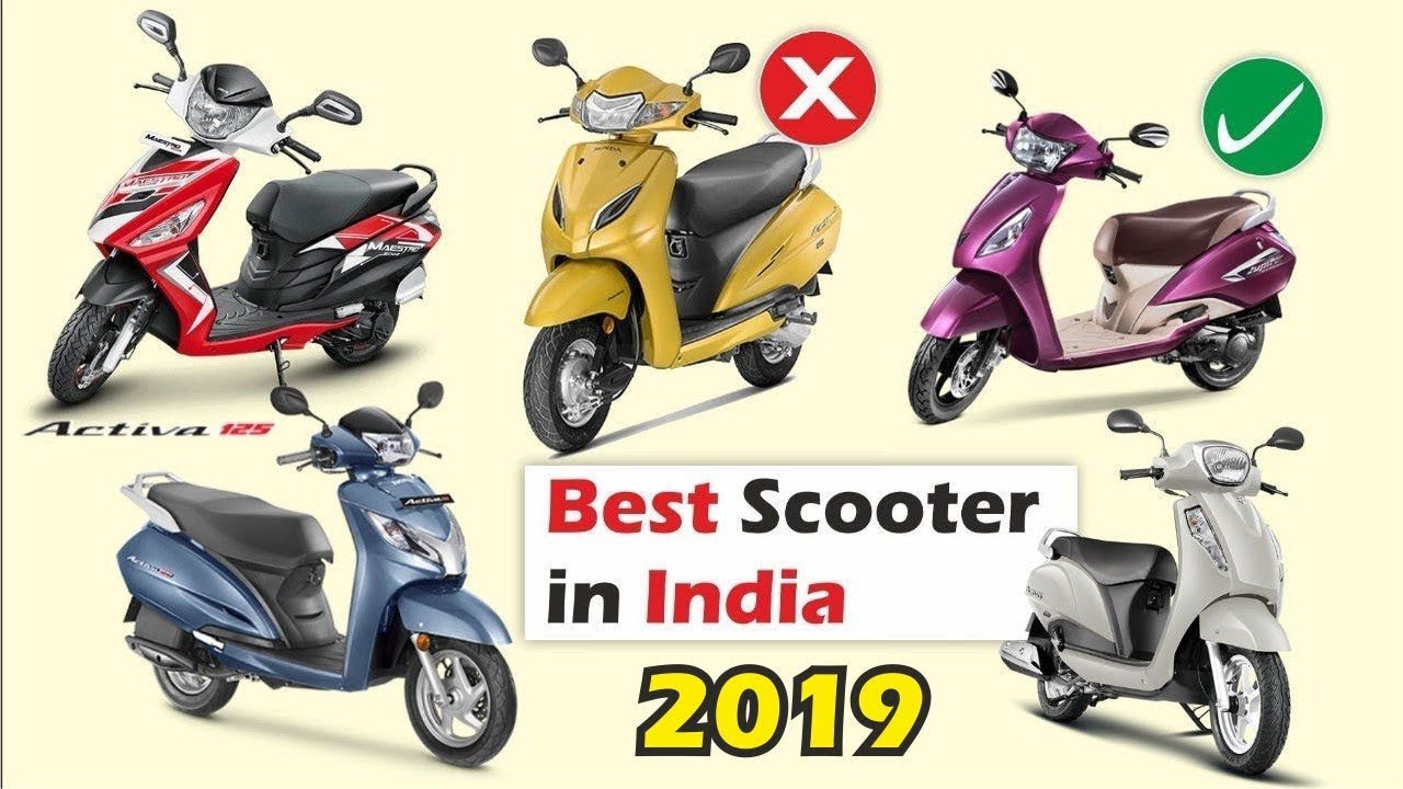 Best Scooter in India 2019, in terms of sales & performance honda Activa 5G, Jupiter, Maestro edge
