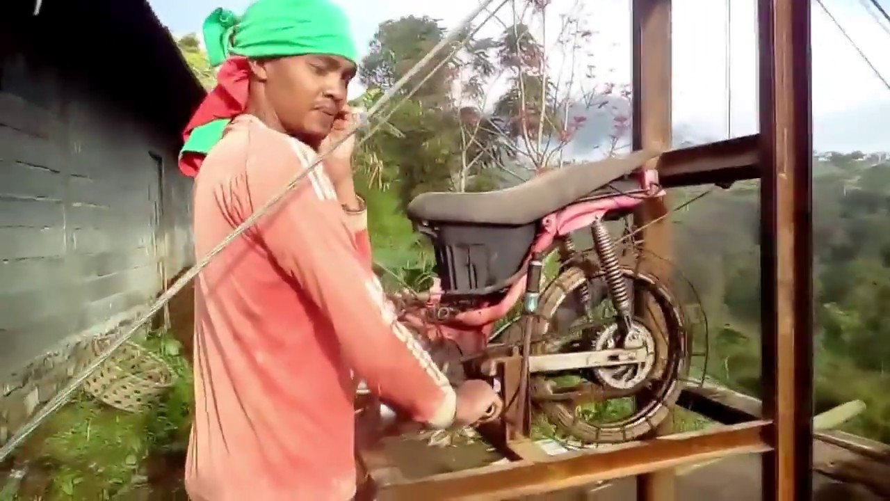 Modifikasi Motor Untuk Alat Penambang Pasir Jaman Now