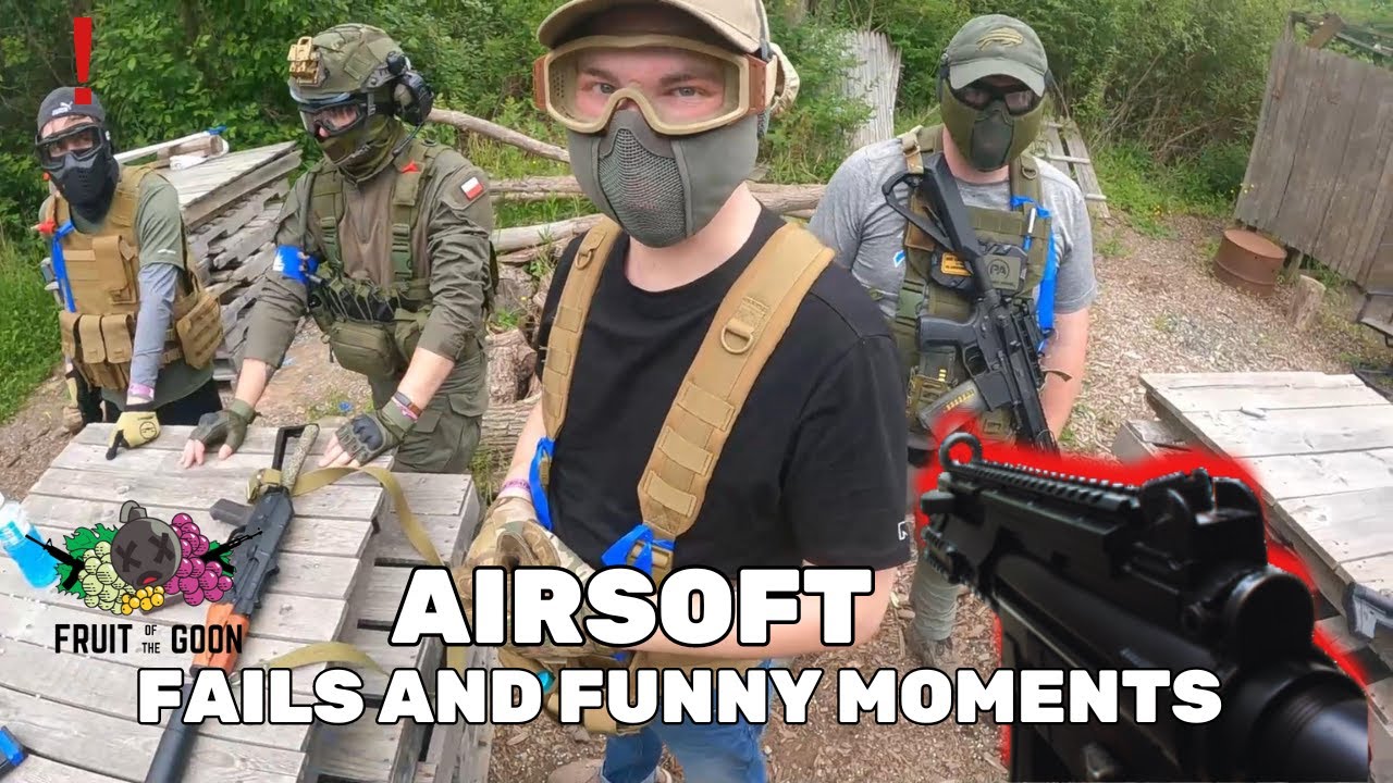 Airsoft Fails and Funny Moments Pt1