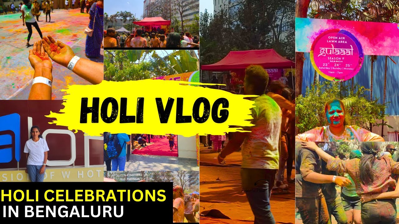 Bengaluru Holi Celebration | Aloft WHITEFIELD'S BIGGEST HOLI FESTIVAL 2024 #bengaluru #holi