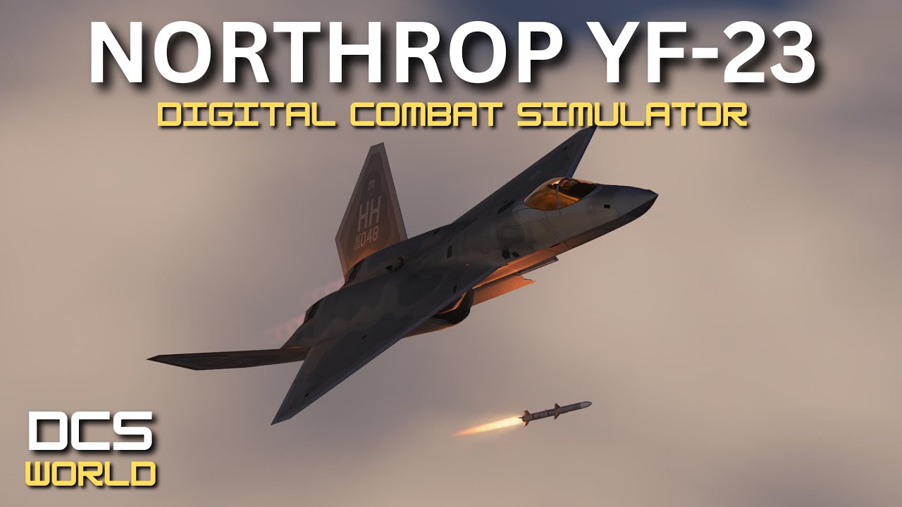 DCS: YF-23 Cinematic | The Black Widow