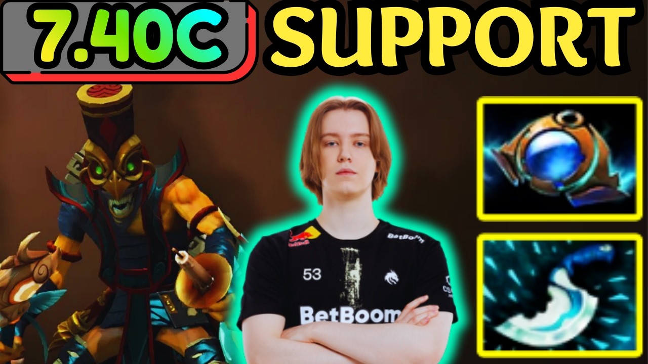 🔥 16000 MMR !! SHADOW SHAMAN Support — Pro Player Team Spirit Rue vs MOUZ 🔥 Dota 2 Support
