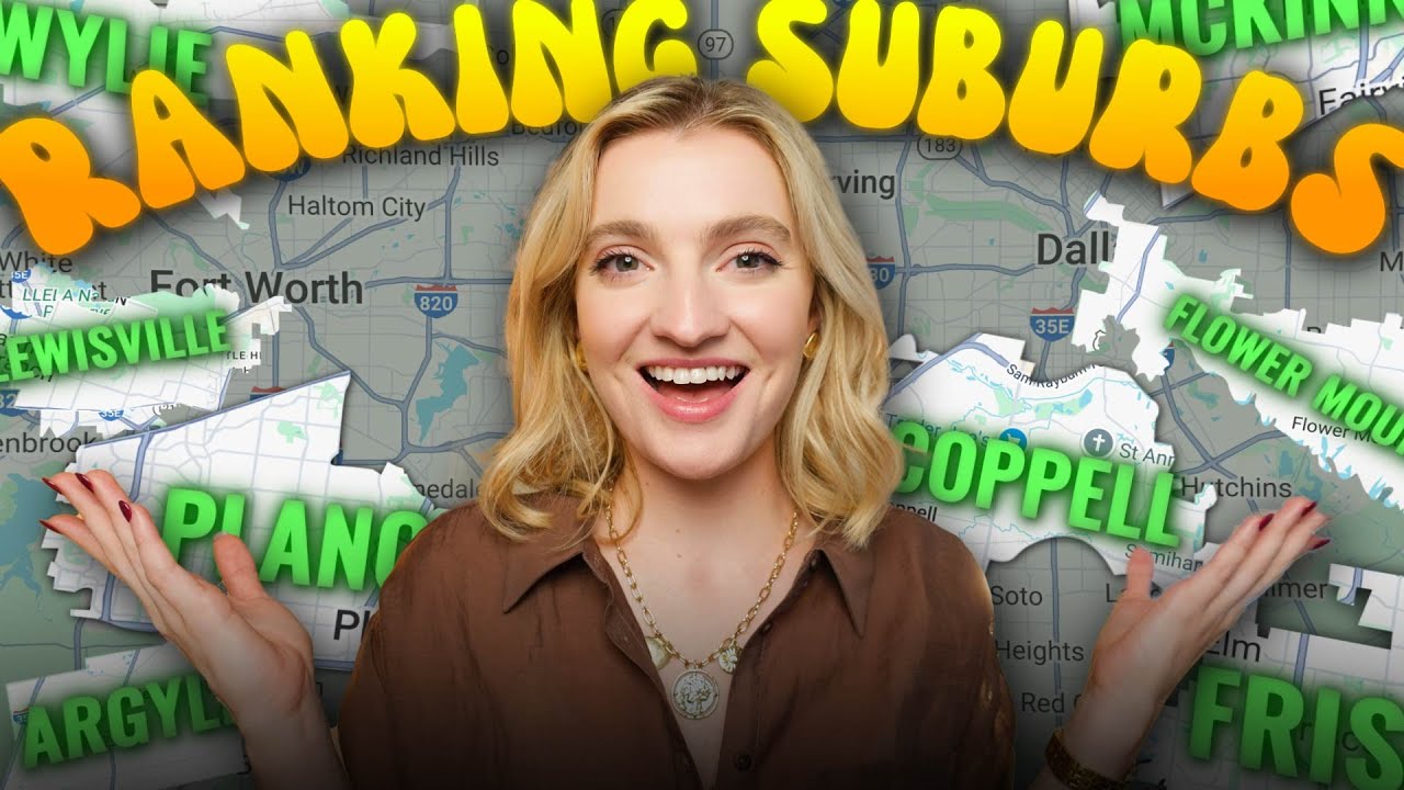 WORST and BEST Suburbs in Dallas, Texas RANKED!!