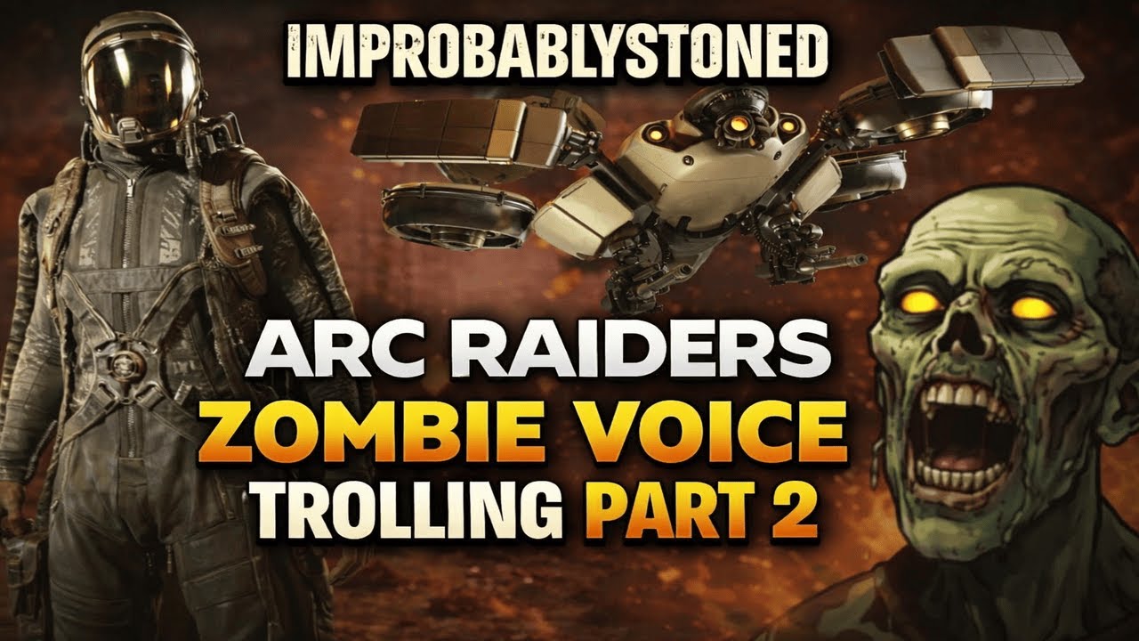 VOICE TROLLING AS A ZOMBIE IN ARC RAIDERS - FUNNY MOMENTS PART 2  (500 SUBS SPECIAL)