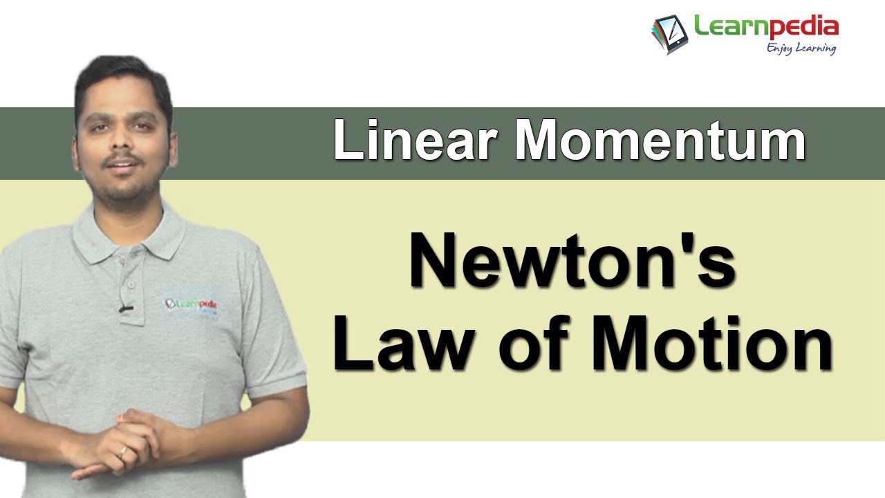 Linear Momentum explained in a simple manner with a solved example. JEE Physics XI