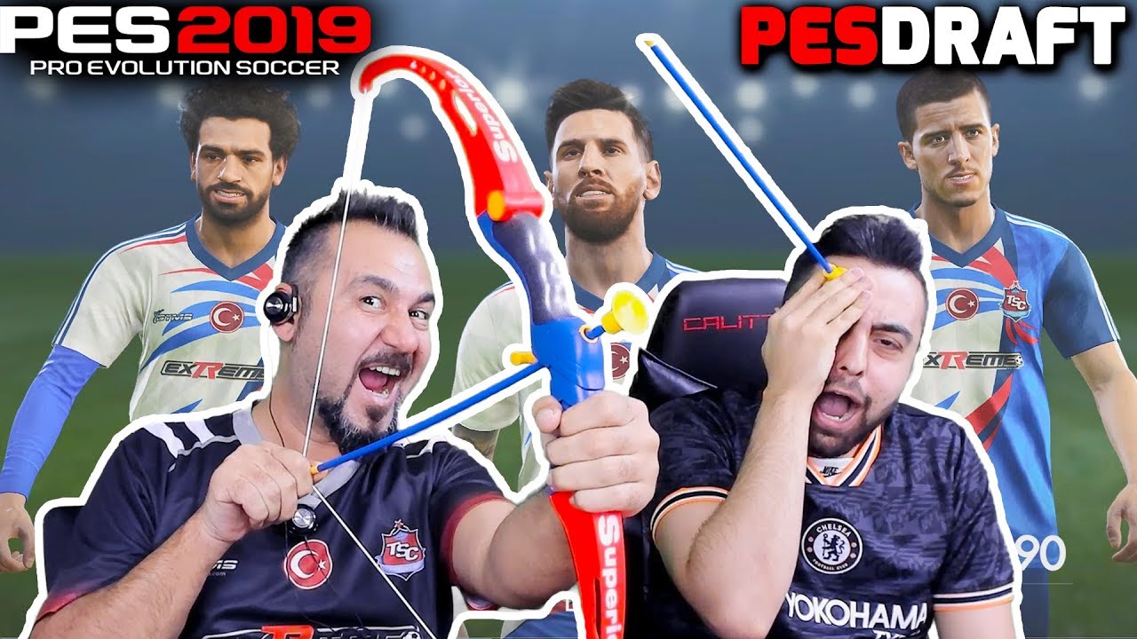 OYUNCAK OK ATARAK TAKIM SEÇME CHALLENGE! | PES 2019 PESDRAFT
