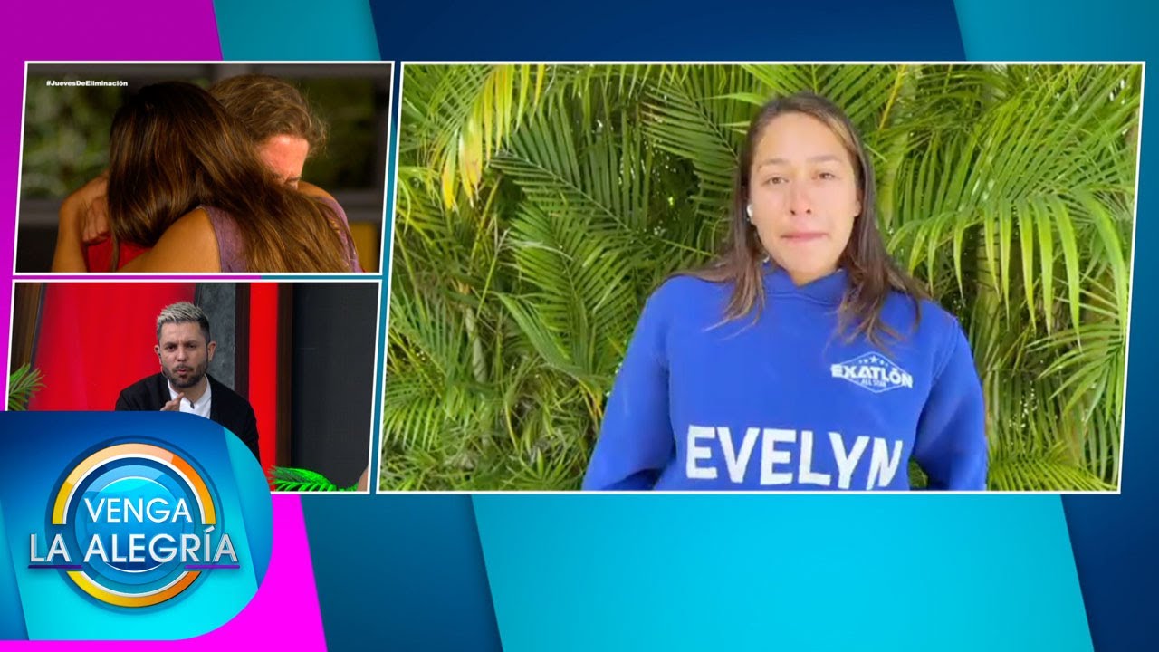 Nos enlazamos con Evelyn para hablar de su eliminación de Exatlón. | Venga La Alegría