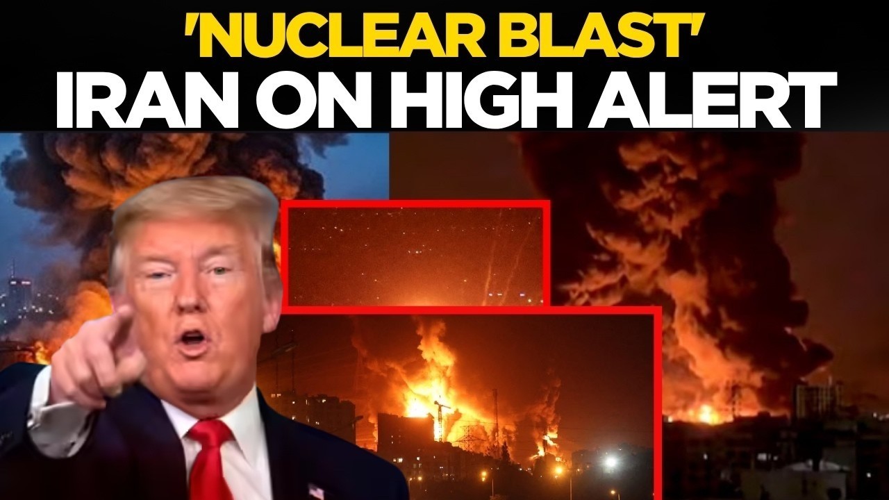 LIVE: Iran's Natanz Nuke Complex Rocked! Blasts Echo Across Tehran & Isfahan Overnight.