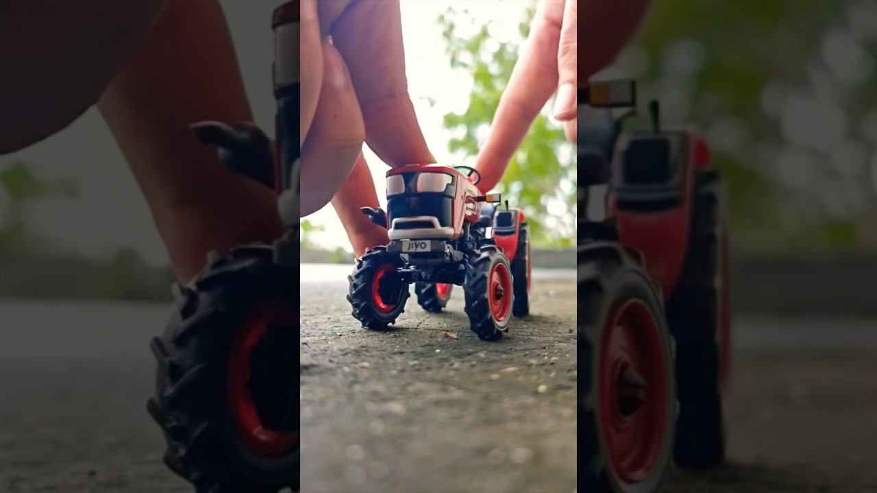 Unboxing Realistic Diecast Mahindra Jivo Tractor | Scale Models #shorts #tractor #unboxing