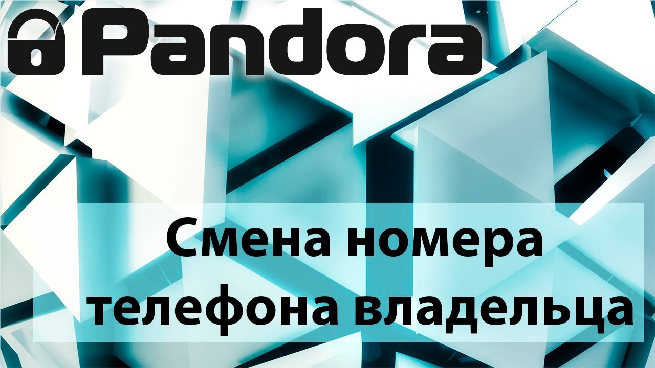 Pandora PanDECT GSM Смена номера владельца. Как поменять номер телефона Pandora