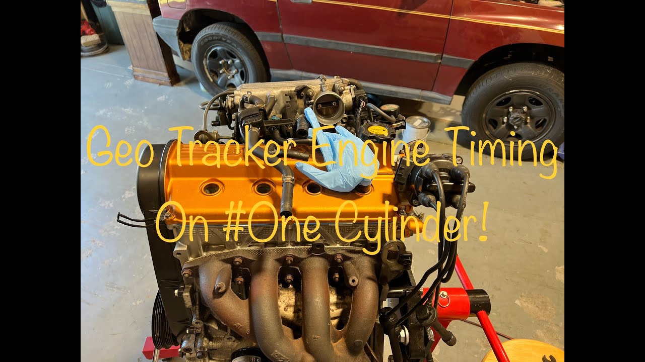 Geo Tracker Engine Timing. Don't time the 1.6L 16 valve engine on #4 cylinder!
